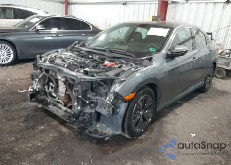 2018 Honda Civic Ex from USA, damaged, VIN SHHFK7H55JU223276